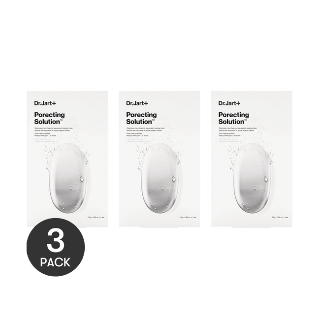 Dermask Ultra Jet Porecting Solution Bubbling Charcoal Masks 5 Sheets*3 Packs
