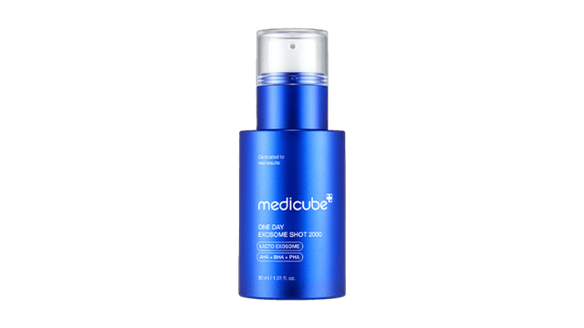 Medicube ワンデイエクソソームショットポアセラム2000、1.01液量
