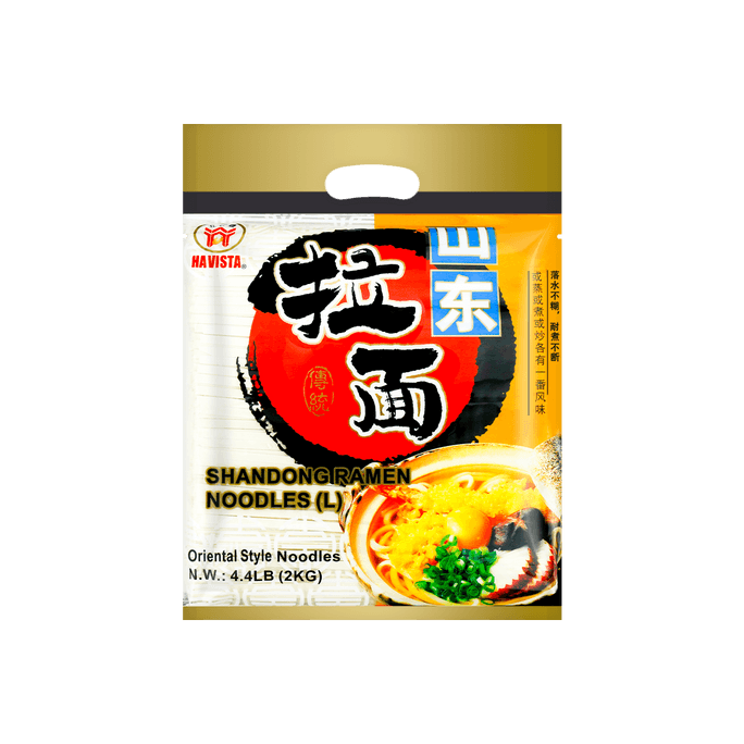 五谷丰 山东拉面 干面条 粗条 2kg