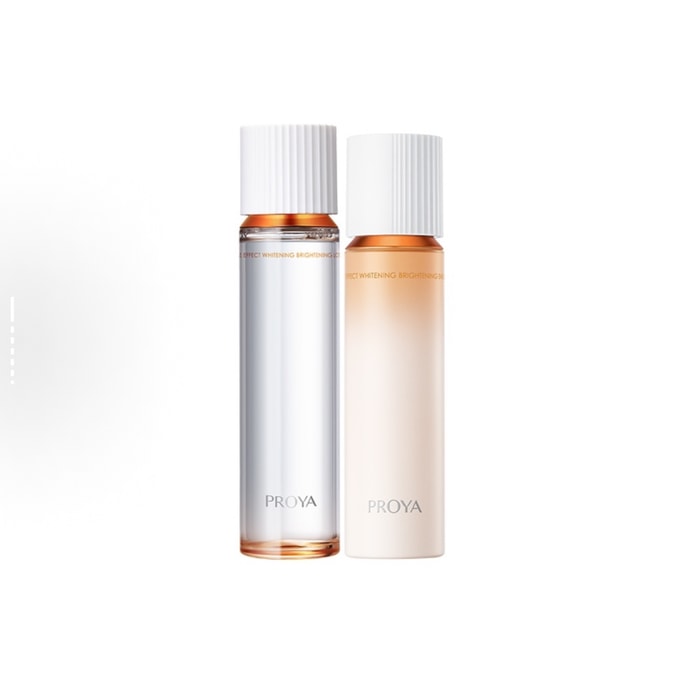 【홍콩 직배송】 프로야 더블 안티에이징 스킨케어 세트 3.0 | 스킨 160ml + 로션 120ml | 항당 항산화 이중 경로 | 28일 만에 맑고 투명하게 | 지성 피부 추천 산뜻한 버전
