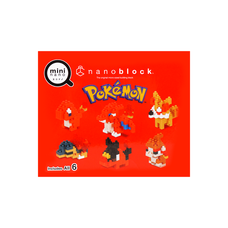 NANOBLOCK ミニナノシリーズ ポケモンタイプ ファイアセット ビルディングブロック ブラインドボックス 13