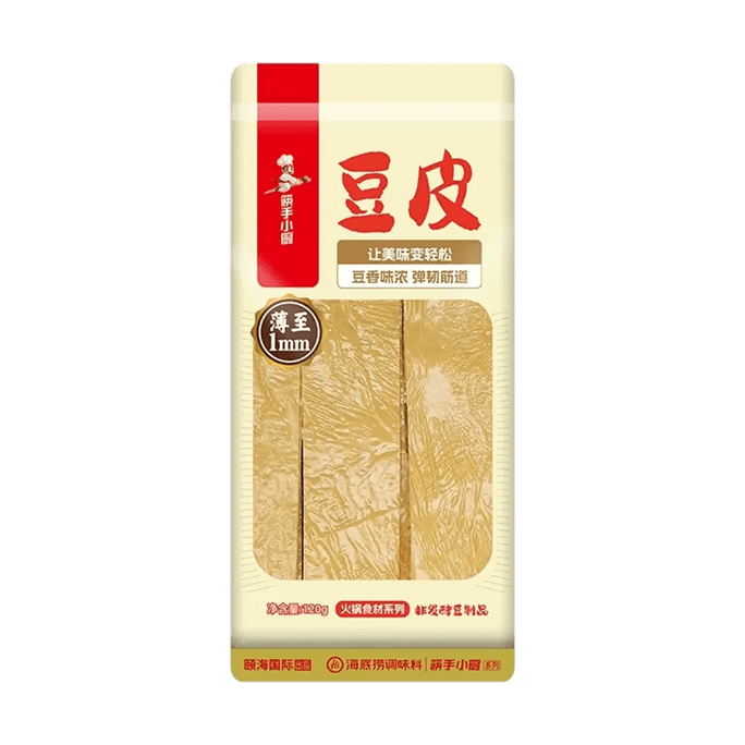 海底撈 筷手小廚 黃金豆皮 120g【5分鐘速煮】【火鍋麻辣燙米線螺螄粉食材】