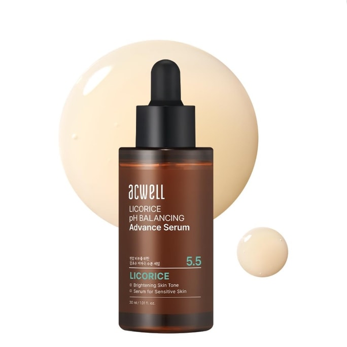 【美国直邮】 韩国 Acwell 艾珂薇 甘草平衡亮肤精华 30ml