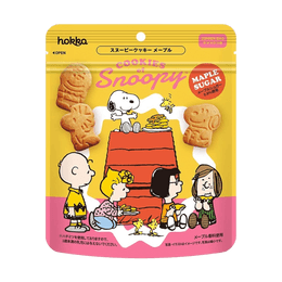 Snoopy Maple Cookies ,1.93 oz,【Anime Finds】