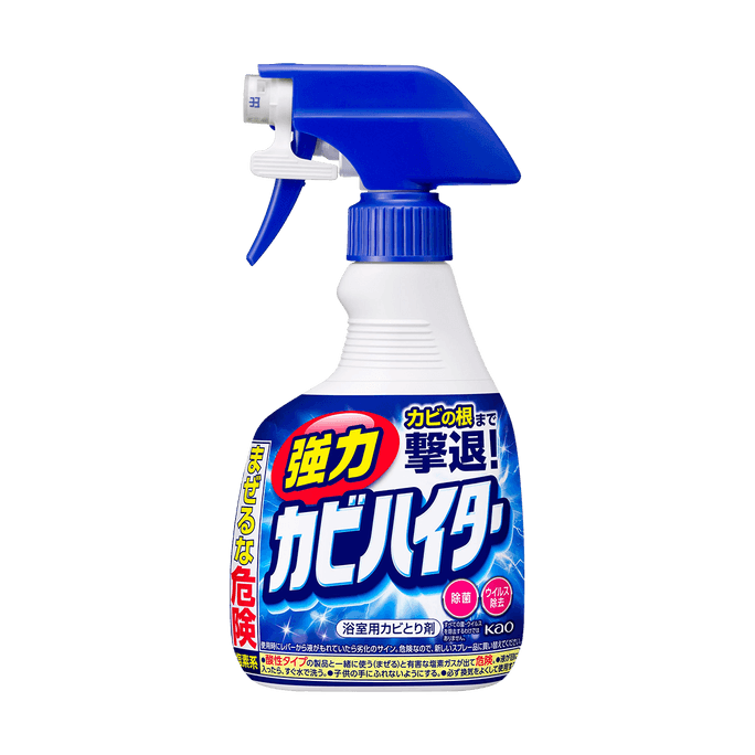 日本KAO 浴室用強力除菌清潔噴霧 發黴除菌消毒液 400ml