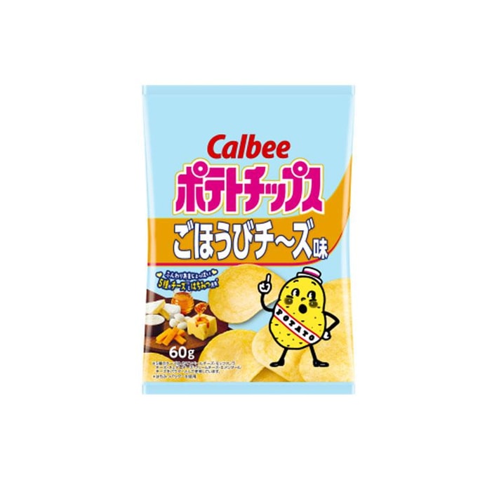 【日本直邮】Calbee卡乐比 蜂蜜黄油芝士味薯片 60g