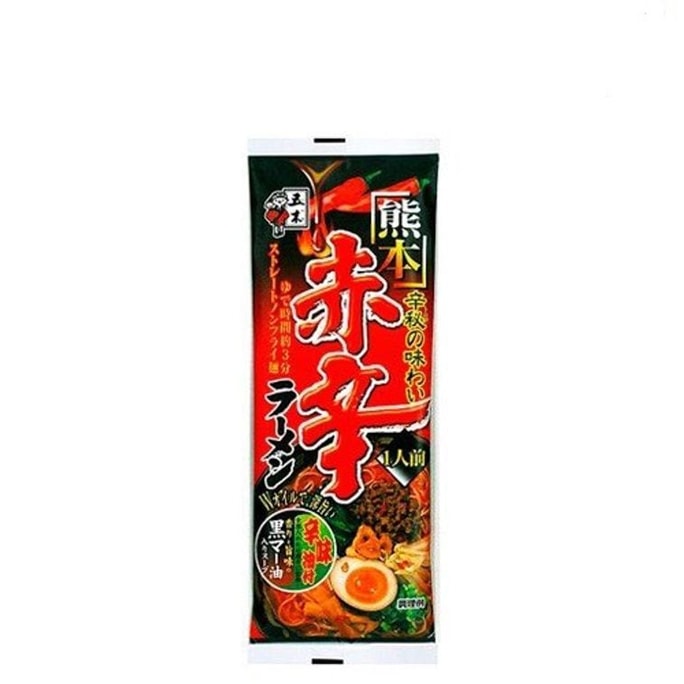 【日本直送品】樹 赤辛味噌ラーメン 1人前 赤油辛味 120g