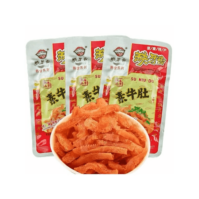 缺牙齒 素牛肚香辣素毛肚魔芋爽16g*10袋