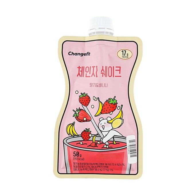 Change Shake - Strawberry&Banana 50g