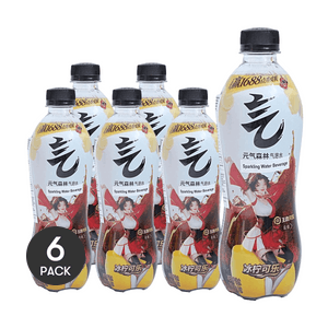 탄산수, 아이스 레몬 콜라맛, 16.23 fl oz*6【대용량 팩】【무설탕 0칼로리】