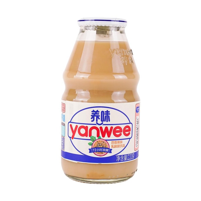 养味 乳酸菌饮品 百香果味 220g【营养早餐奶】