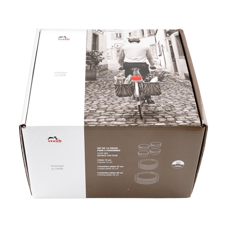 12피스 식기 세트, 화이트 트러플 6