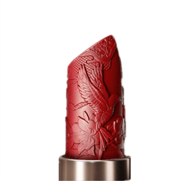 花西子 花隐星穹系列 中国风雕花口红 微浮雕唇膏 定制款杜鹃·惊鸿