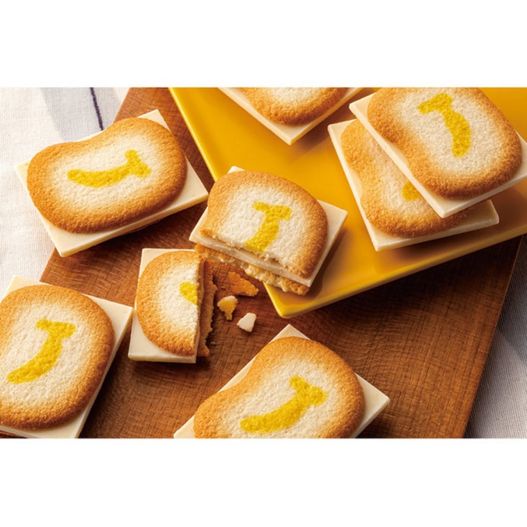 TOKYO BANANA Banana Cheese Sandwich Cookies 12pc 4
