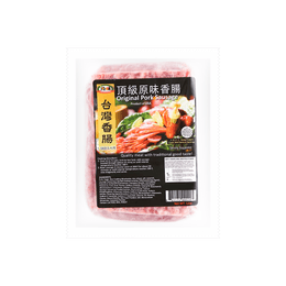 【冷冻】纯味 台湾顶级原味香肠 生肠需煮熟 340g