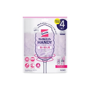 [일본 직배송] KAO Kao 정전기 먼지 제거 더스터 리필 팩 4개입