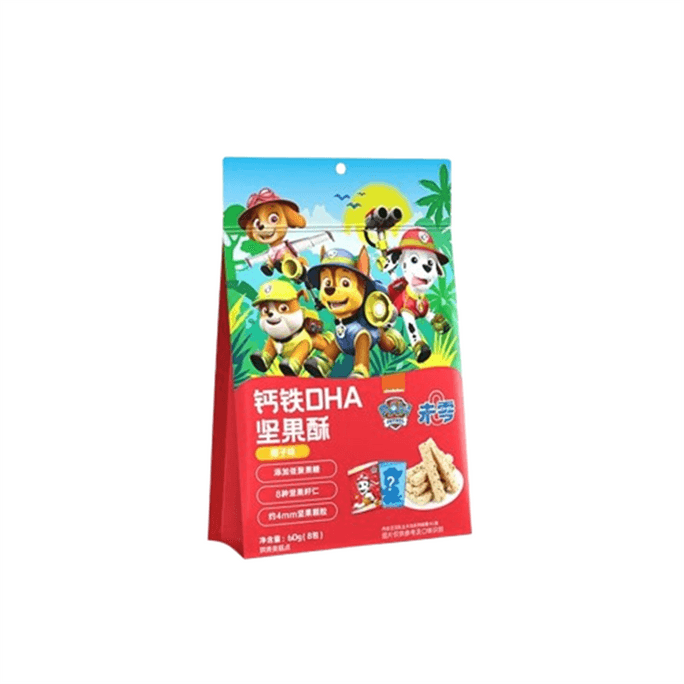 Barking Team Made A Great Contribution To The Joint Calcium Iron OHA Nut Crisp Coconut Flavor 60g/ bag