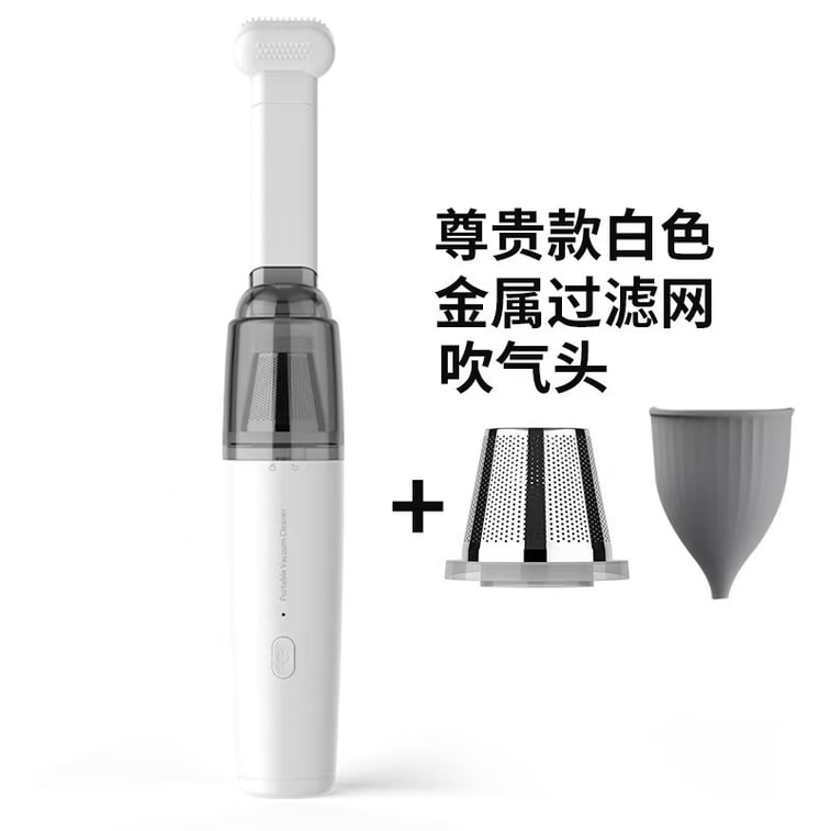 99.5% Filtration Handheld Cordless Vacuum 2-Speed Strong Suction USB Charging for Car Home 1 unit 8