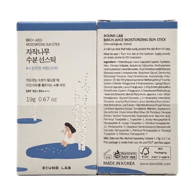 Birch Juice Moisturizing Sun Stick (SPF 50+ PA++++) 19g 4