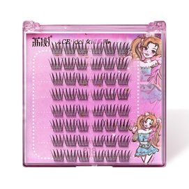 China Lishu Love Bean Girl Group Series -ACE(10-12MM) Glue-Free A08-10 (48 Clusters)