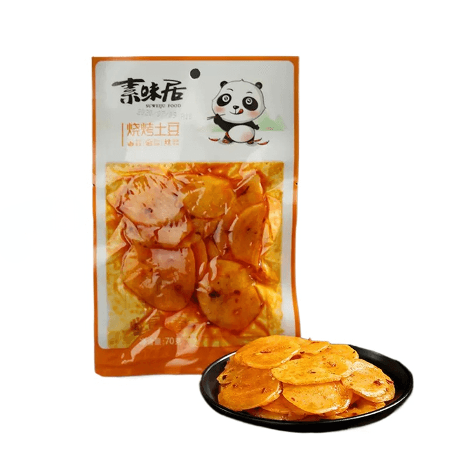 Veggie Potato Chips Bbq Flavor 70g*1 Bag