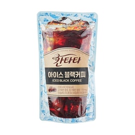 Cantata Iced Black Coffee 7.77 fl oz【Low Calories】