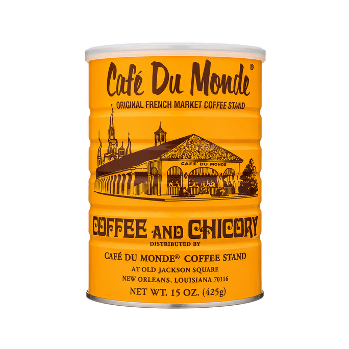 法國 CAFE' DU MONDE Cafe Du Monde 咖啡與菊苣混合咖啡 425克罐裝 1罐裝