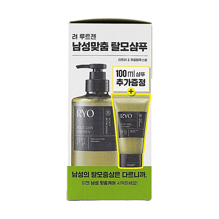 Ryo呂 Ryo Root:Gen 育毛ケア メンズシャンプー 515ml + 100ml - Yami