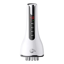 【中国直邮】 亲太太 电动经络刷 刮痧仪器筋络五行疏通仪家用揉腹瘦按摩刷腿全身美容院 精装款白色