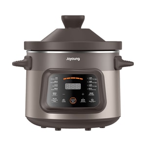 【美国本土发货】九阳 慢炖锅煲汤锅 紫砂电炖锅 炖汤锅 5L 110V