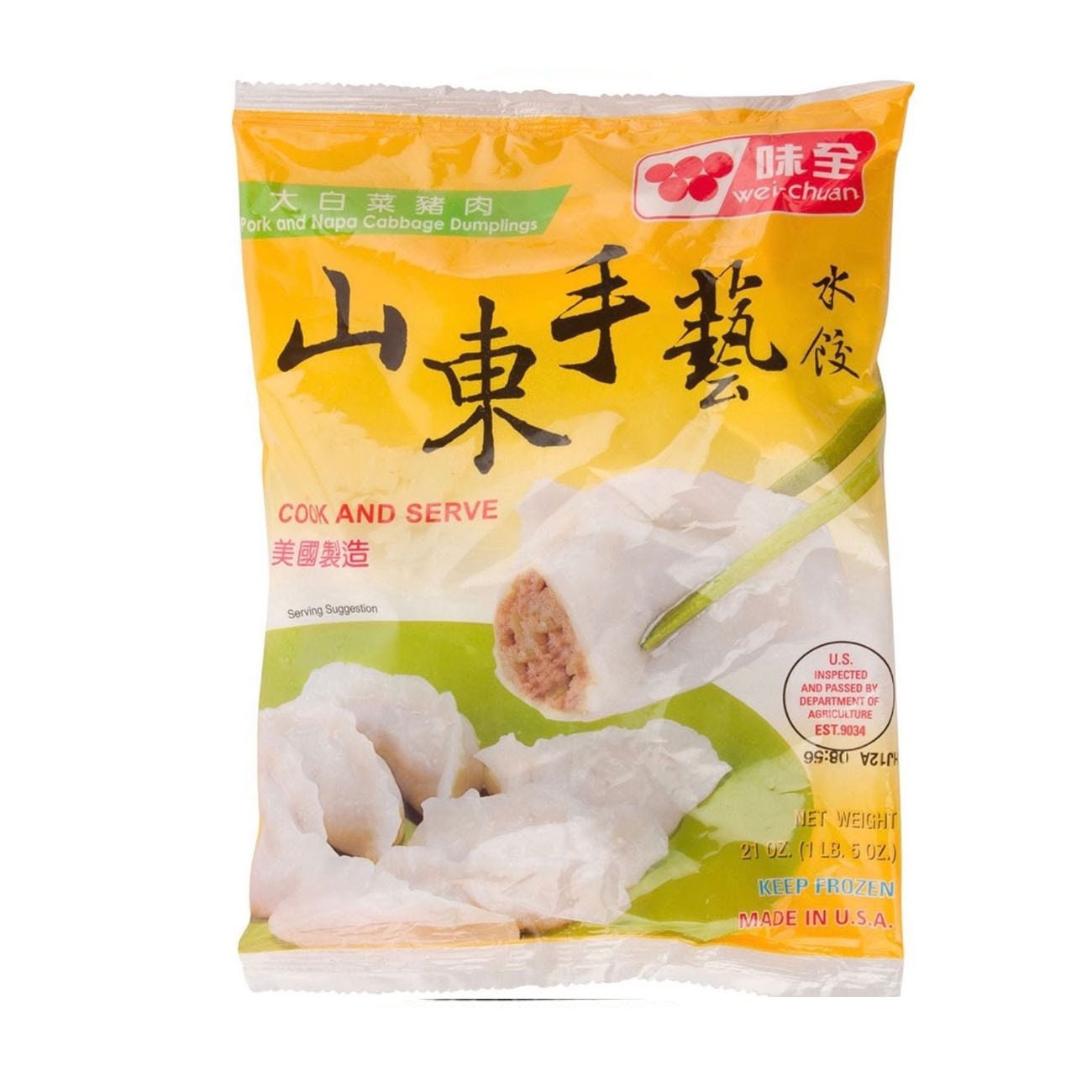 味全山东大白菜猪肉水饺21oz怎么样