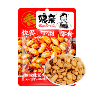 娘亲 花生 麻辣味 150g【下酒佐餐 炒货零食】