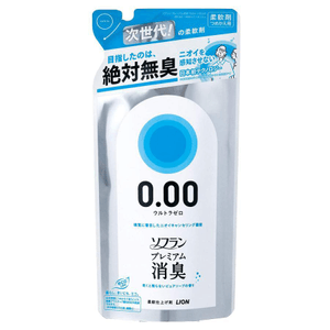 [일본 직배송] 라이온 프리미엄 데오도란트 리필팩 400ml. 냄새 걱정 없이 오랫동안 상쾌함을 누리세요. 항균, 정전기 방지, 빠른 건조 성분이 함유되어 있습니다.