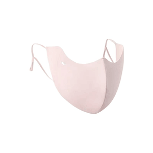 [중국 직배송] 반샤 경량 여름용 자외선 차단 마스크, 새로운 스타일, 고가치 자외선 차단, 통기성 좋은 아이스 실크 마스크, 핑크, 16*18cm