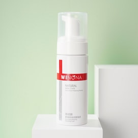 薇諾娜 舒緩控油潔顏泡沫150ml 補水保濕 氨基酸 控油去角質去黑頭 敏感肌舒緩修護屏障滋潤新老包裝隨機發貨