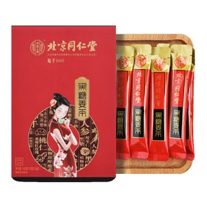 【중국 직배송】 베이징 동인당 자궁 온열 및 한기 제거 흑설탕 생강차 건강 장미차 100g