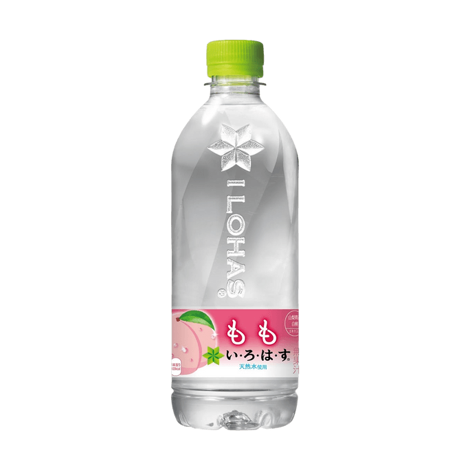 White Peach Flavored Mineral Water, 18.26 fl oz