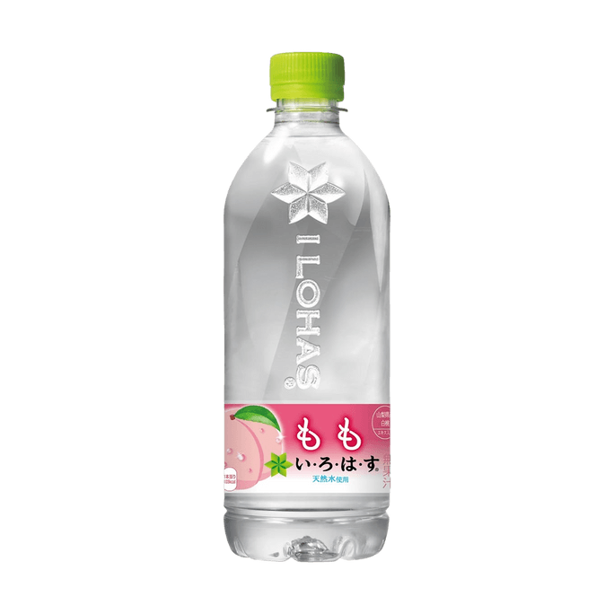 日本可口可乐 乐活矿泉水 白桃味 540ml