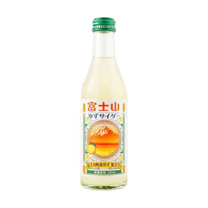 Fujisan Yuzu Cider, 8.11fl oz