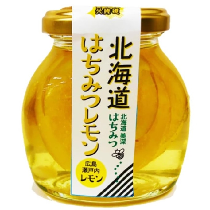 【日本直送品】北海道はちみつ 瀬戸内レモンはちみつジャム 200g