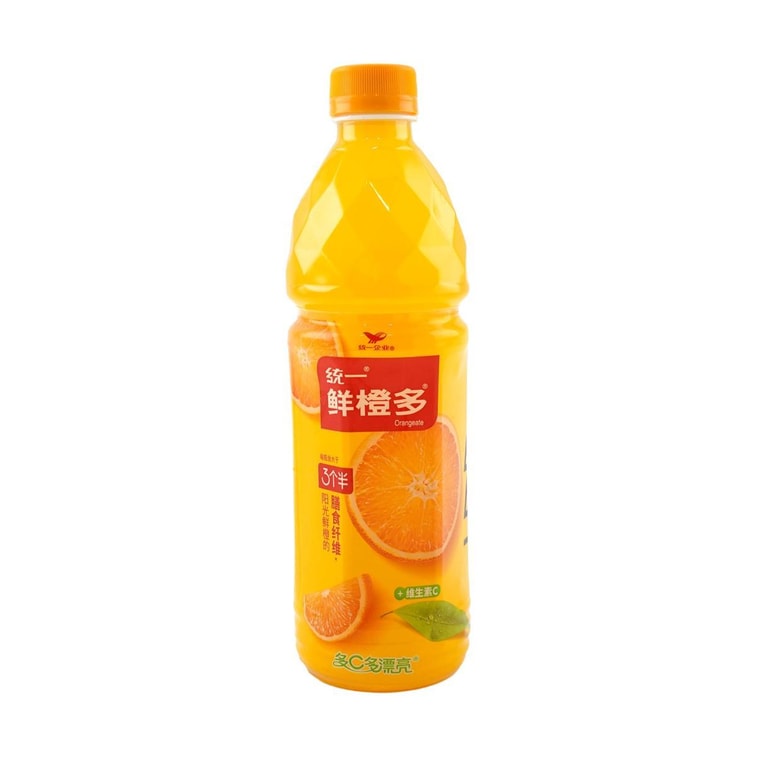 统一 多C多漂亮 鲜橙多 450ml 3