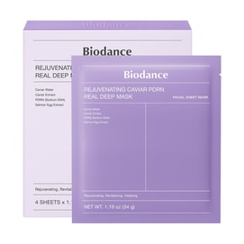 리쥬베네이팅 캐비어 PDRN 리얼 딥 마스크, 4매*1.19oz.