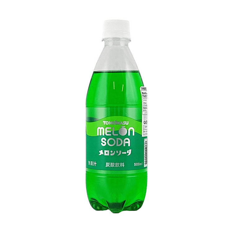 TOMOMASU Melon Soda Drink 16.9 fl oz - Yami.com