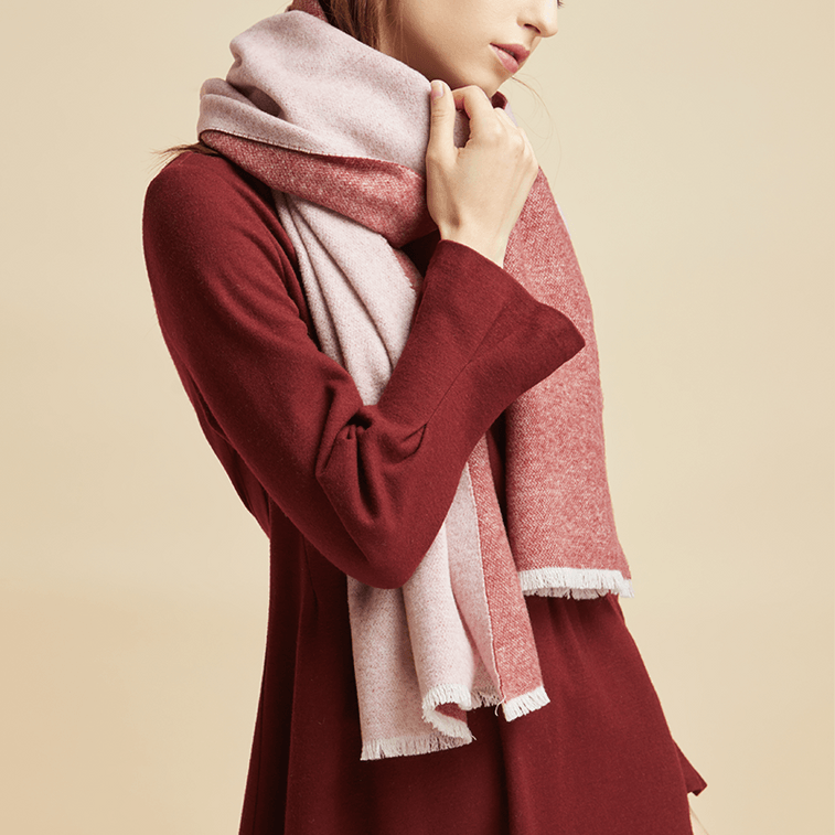 Product Detail - Lifease 100% Inner Mongolia Sheep Wool Scarf Grey - image4