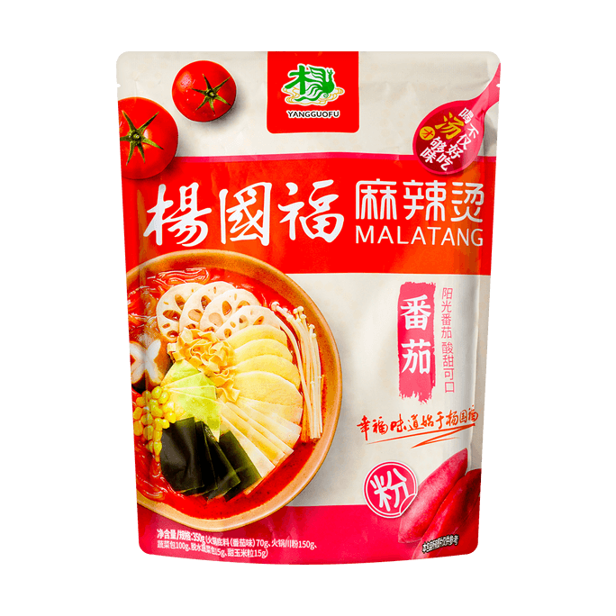 Vegan Spicy Hot Pot Tomato Noodles,Malatang, 12.35 oz