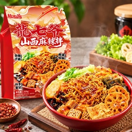 龙七爷 山西麻辣拌 冒烟辣爆辣 325g【麻酱浓郁】【劲辣过瘾】