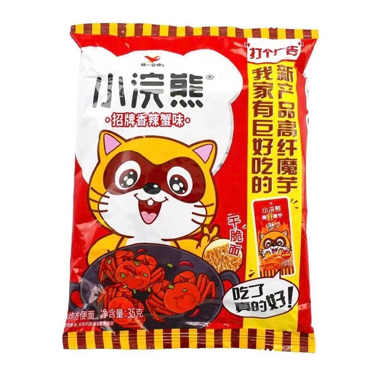 统一干脆面【招牌香辣蟹味】35克- 亚米