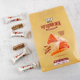 萌小二 可可脆芙 巧克力味 190g【爆浆流心!浓香酥脆】【非油炸0反式脂肪酸】