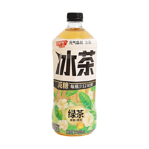 元气森林 冰茶 減糖蜂蜜茉莉綠茶飲料 900ml 【清爽解膩】