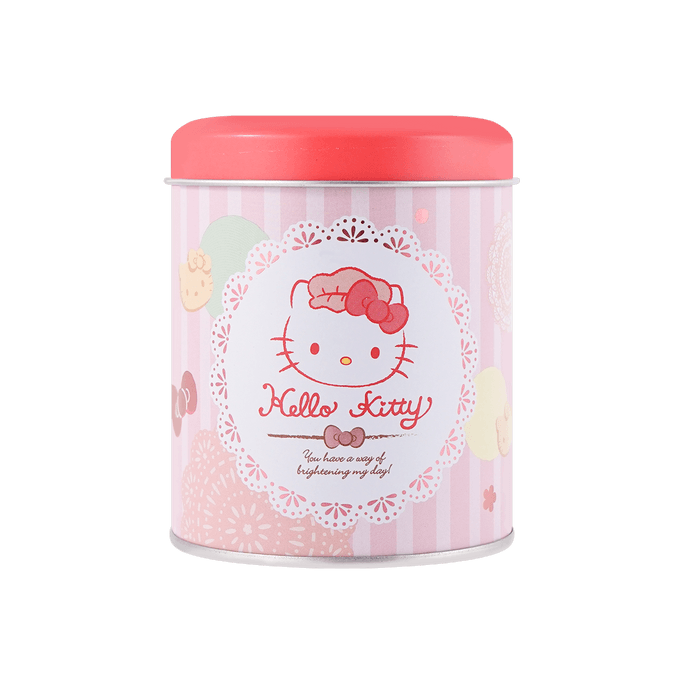 台湾红樱花 HELLO KITTY 造型奶油小曲奇 78g【动漫好物】